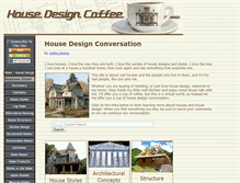 Tablet Screenshot of house-design-coffee.com